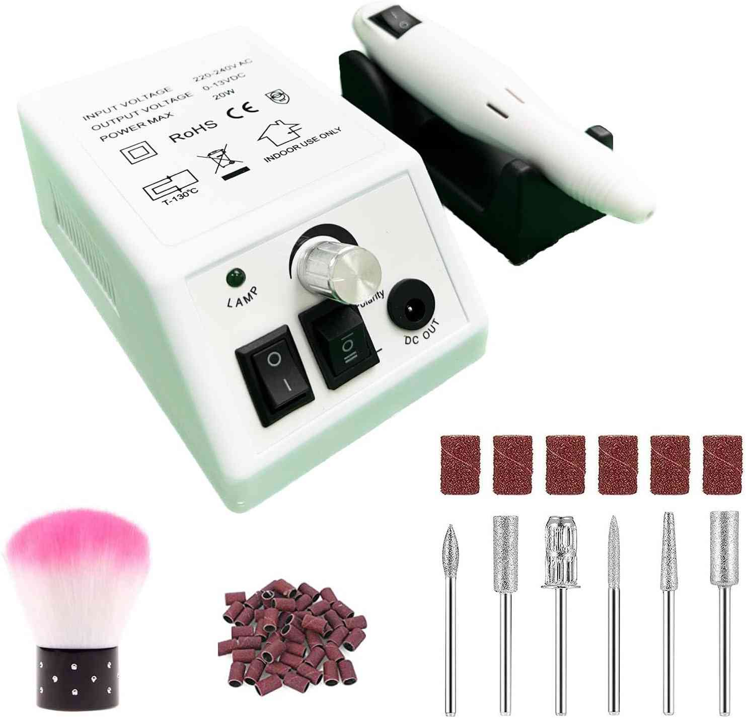 Torno para uñas profesional Électrica para Manicura y Pedicura 20000RMP