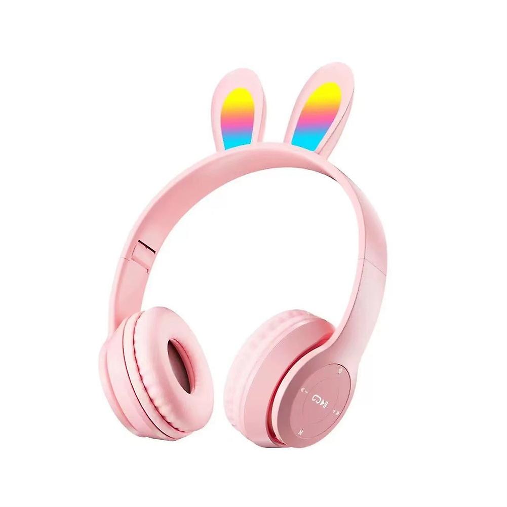 Auriculares inalámbricos RGB Rabbit Ears con micrófono P47R