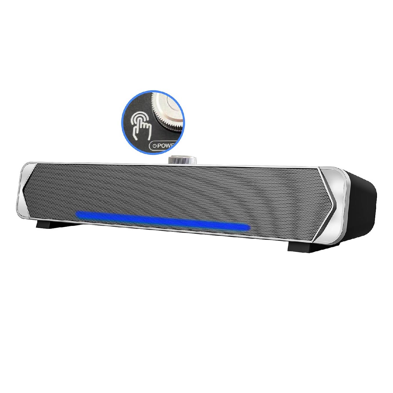 Barra de Sonido Bluetooth 5.3 con Cable y alimentación USB