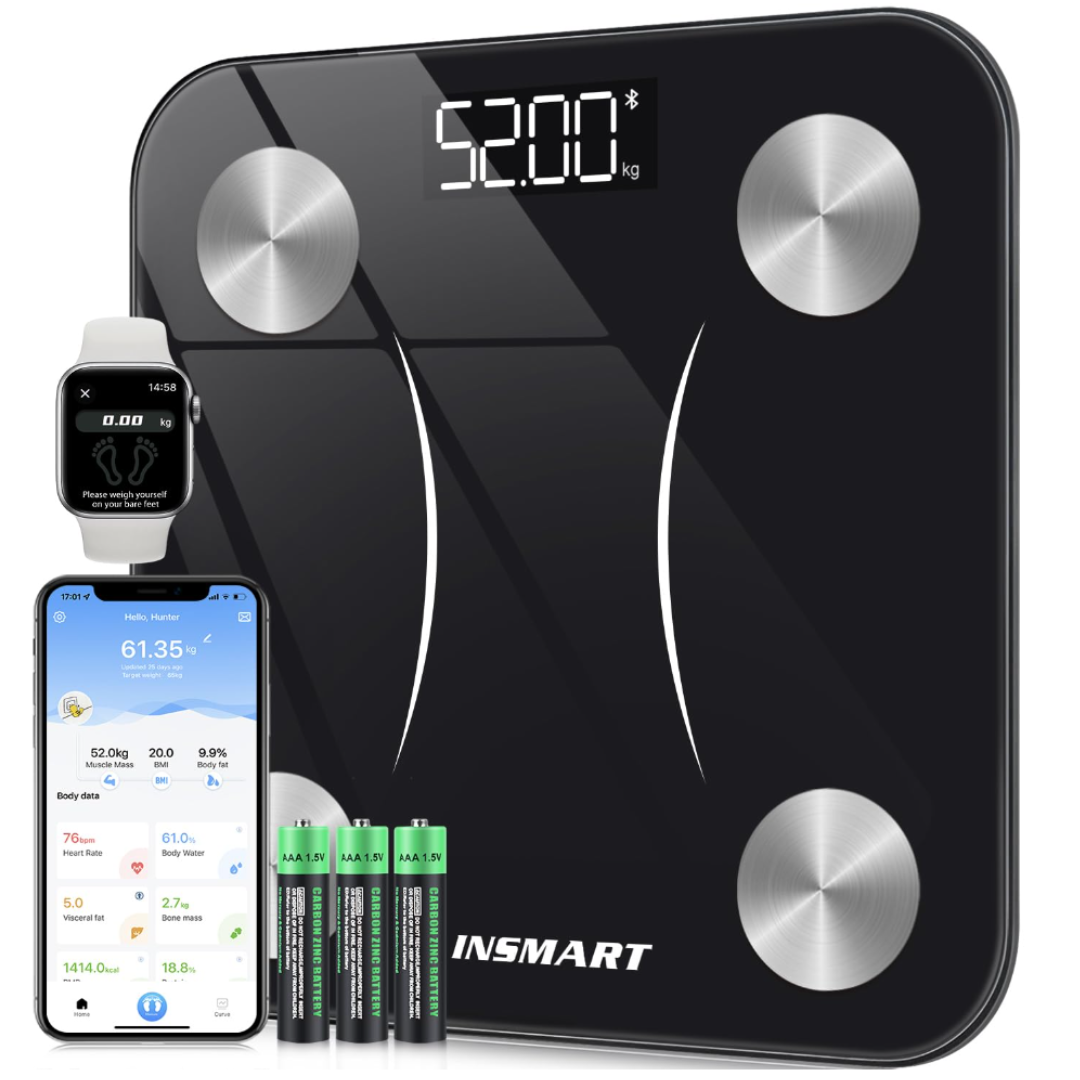 INSMART Báscula inteligente para peso corporal