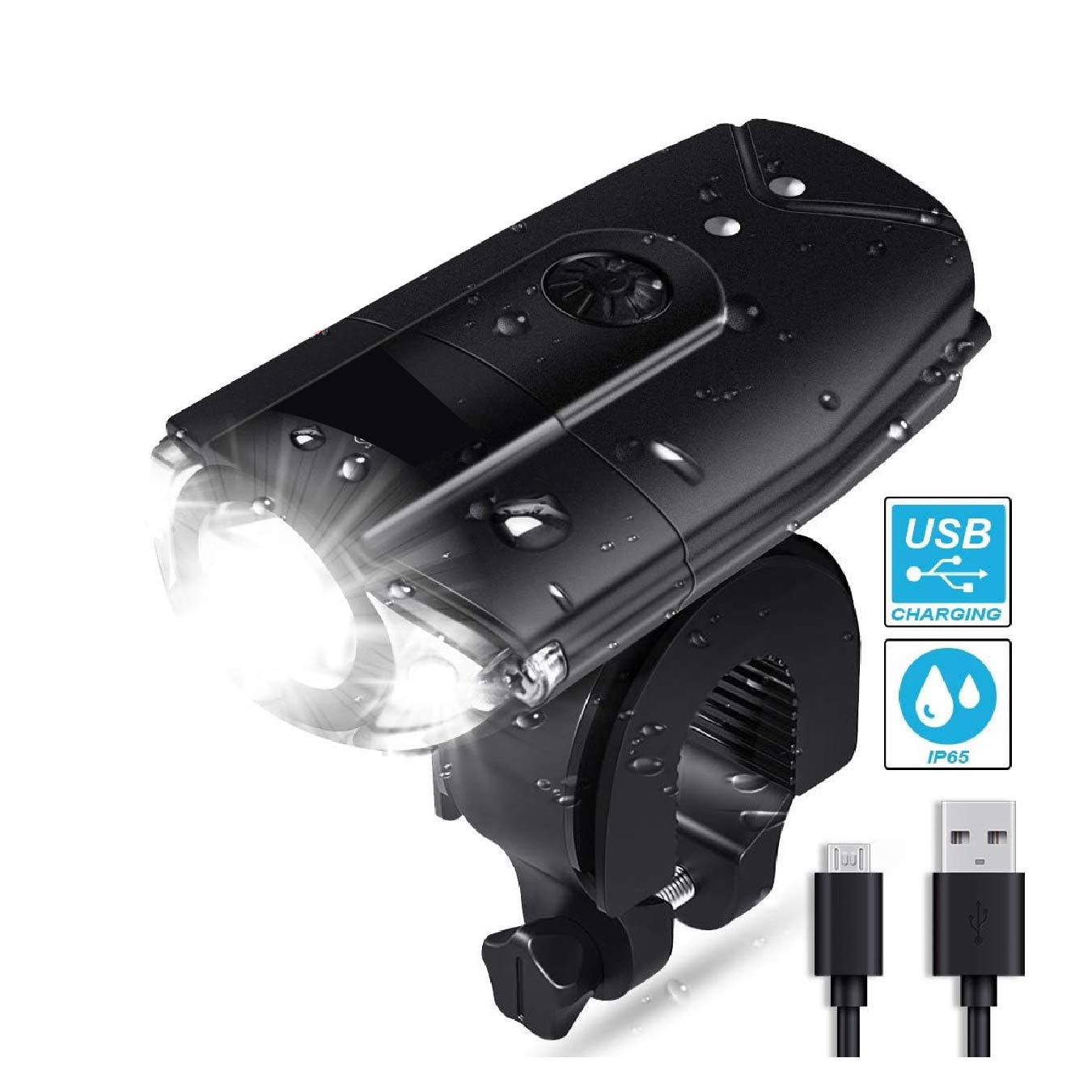 Luz LED trasera recargable por USB para bicicleta de montaña, accesorios para ciclismo EAN 4895186601457