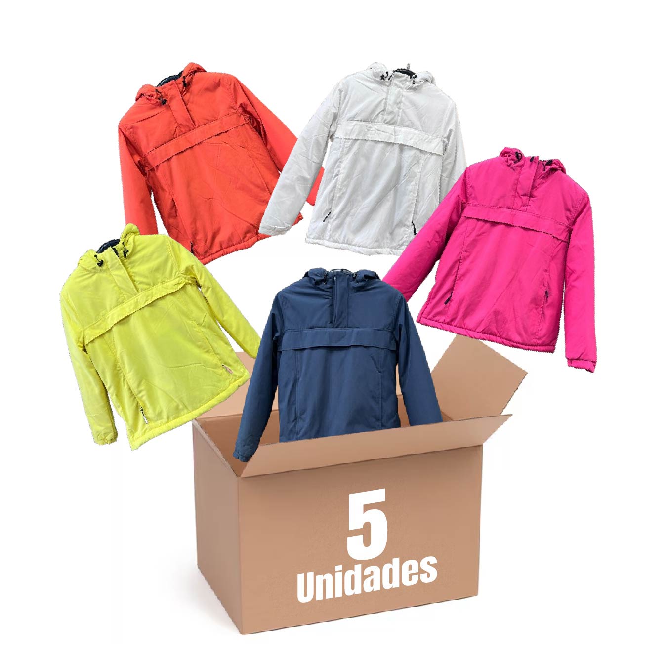 Pack de 5 chaquetas de invierno