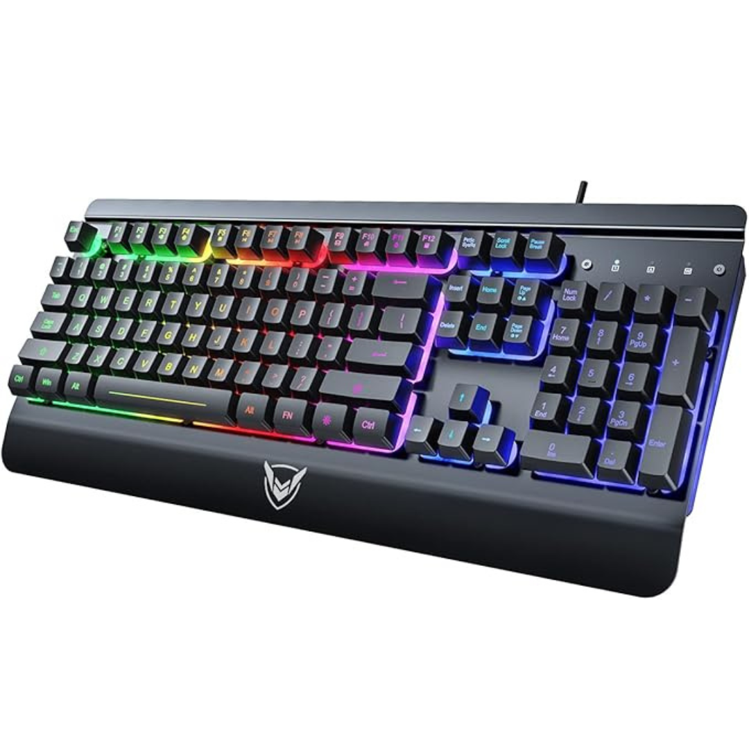 Teclado Gaming con Panel de Metal PC268A ZB-3